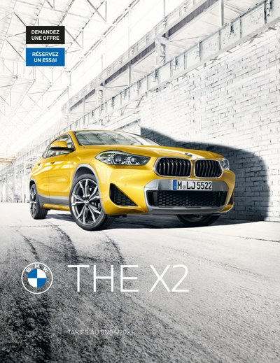 Couverture Brochure BMW X2