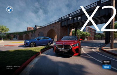 Couverture Brochure BMW X2