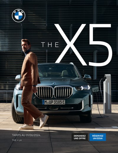 Couverture Brochure BMW X5