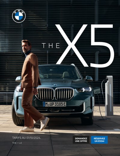 Couverture Brochure BMW X5