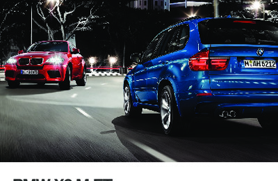 Couverture Brochure BMW X6M