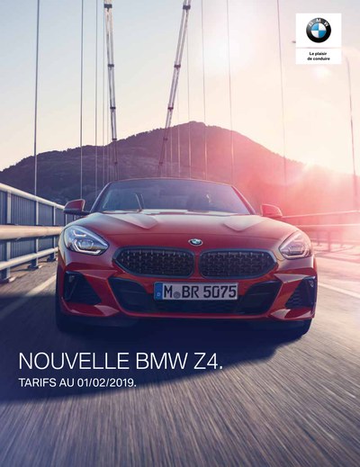Couverture Brochure BMW Z4