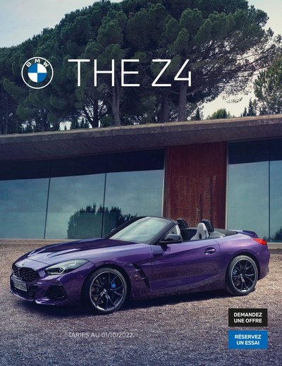 Couverture Brochure BMW Z4