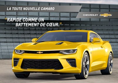 Couverture Brochure Chevrolet Camaro