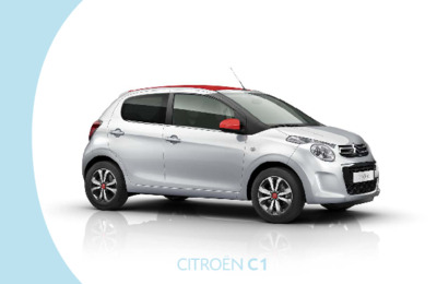 Couverture Brochure Citroën C1