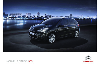 Couverture Brochure Citroën C3