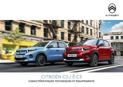 Couverture Brochure Citroën C3