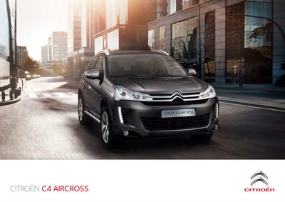 Couverture Brochure Citroën C4 Aircross