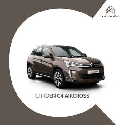 Couverture Brochure Citroën C4 Aircross