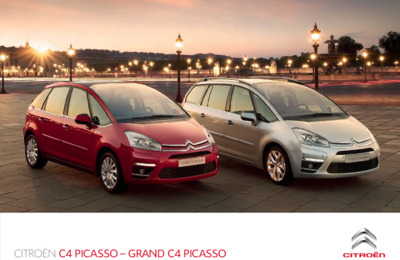 Couverture Brochure Citroën C4 Picasso
