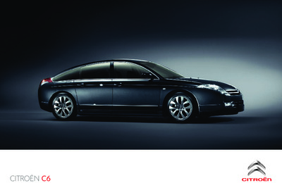 Couverture Brochure Citroën C6