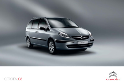 Couverture Brochure Citroën C8