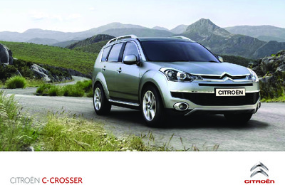 Couverture Brochure Citroën C-Crosser