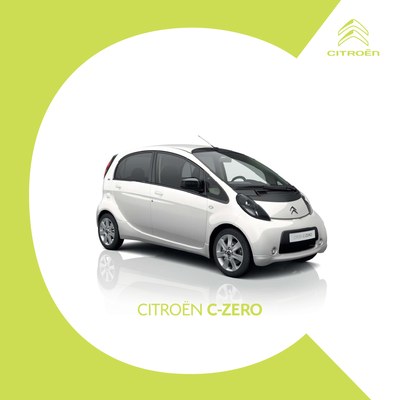 Couverture Brochure Citroën C-Zero
