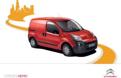 Couverture Brochure Citroën Nemo