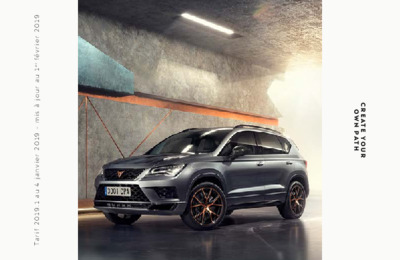 Couverture Brochure Cupra Ateca