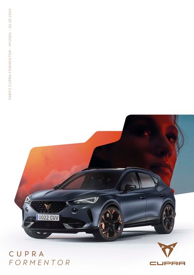 Couverture Brochure Cupra Formentor