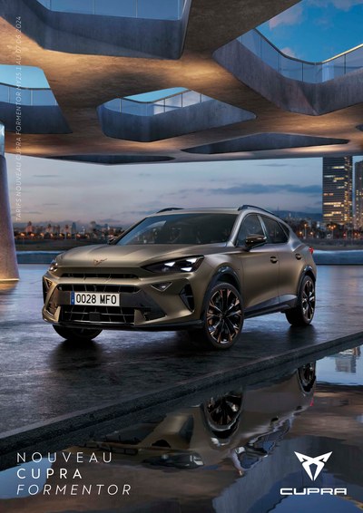 Couverture Brochure Cupra Formentor