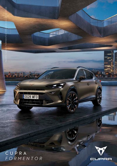 Couverture Brochure Cupra Formentor