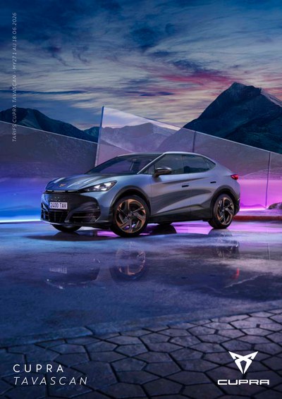 Couverture Brochure Cupra Tavascan