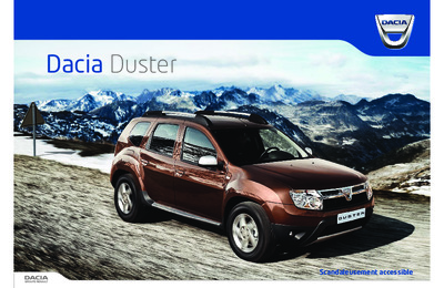 Couverture Brochure Dacia Duster