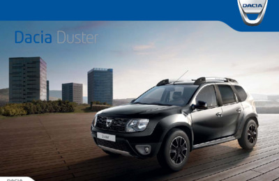 Couverture Brochure Dacia Duster