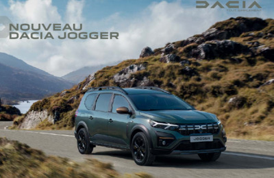 Couverture Brochure Dacia Jogger