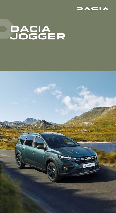 Couverture Brochure Dacia Jogger
