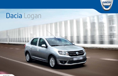 Couverture Brochure Dacia Logan