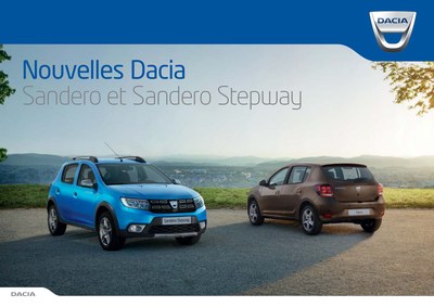 Couverture Brochure Dacia Sandero