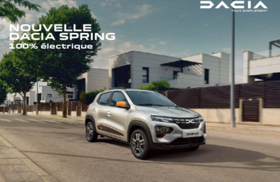 Couverture Brochure Dacia Spring