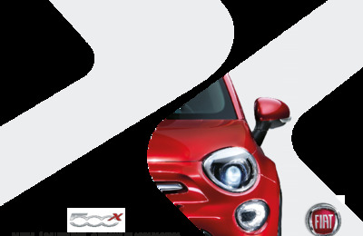Couverture Brochure Fiat 500X