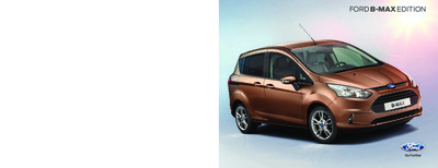 Couverture Brochure Ford B-Max