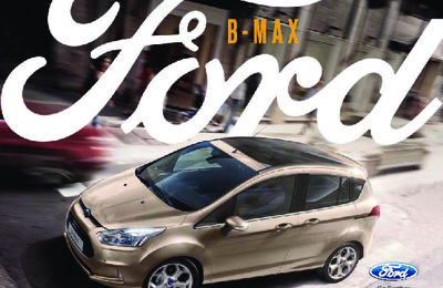 Couverture Brochure Ford B-Max