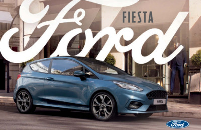 Couverture Brochure Ford Fiesta