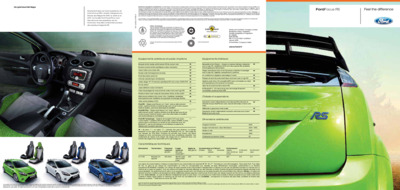 Couverture Brochure Ford Focus