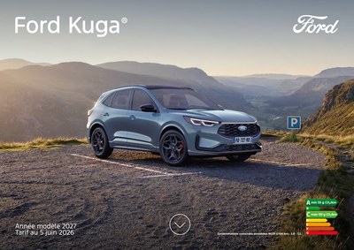 Couverture Brochure Ford Kuga