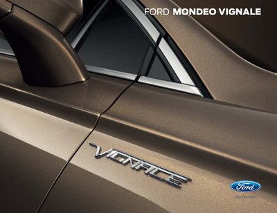 Couverture Brochure Ford Mondeo