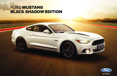 Couverture Brochure Ford Mustang