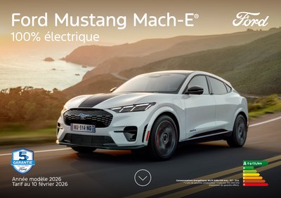 Couverture Brochure Ford Mustang Mach-E