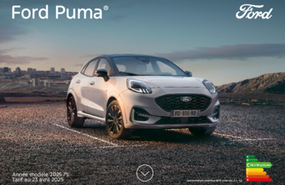 Couverture Brochure Ford Puma