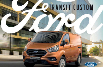 Couverture Brochure Ford Transit Custom