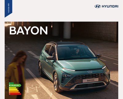 Couverture Brochure Hyundai Bayon
