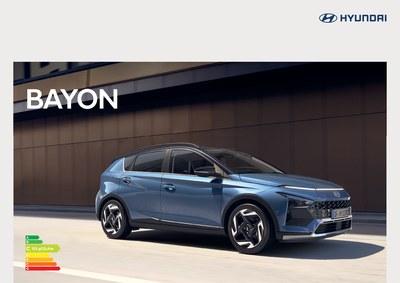 Couverture Brochure Hyundai Bayon