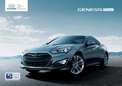 Couverture Brochure Hyundai Genesis coupe