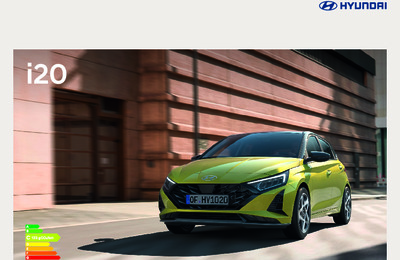 Couverture Brochure Hyundai i20