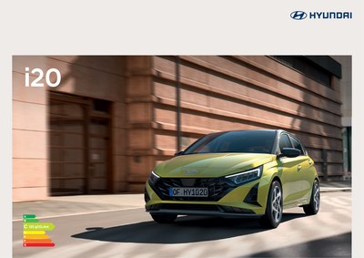 Couverture Brochure Hyundai i20