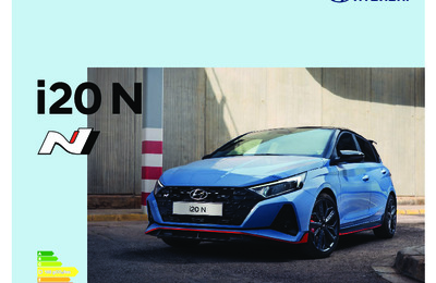 Couverture Brochure Hyundai i20