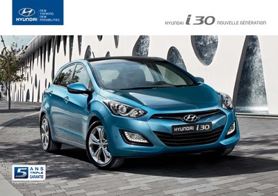 Couverture Brochure Hyundai i30