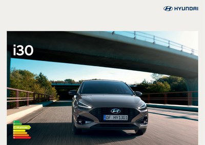 Couverture Brochure Hyundai i30
